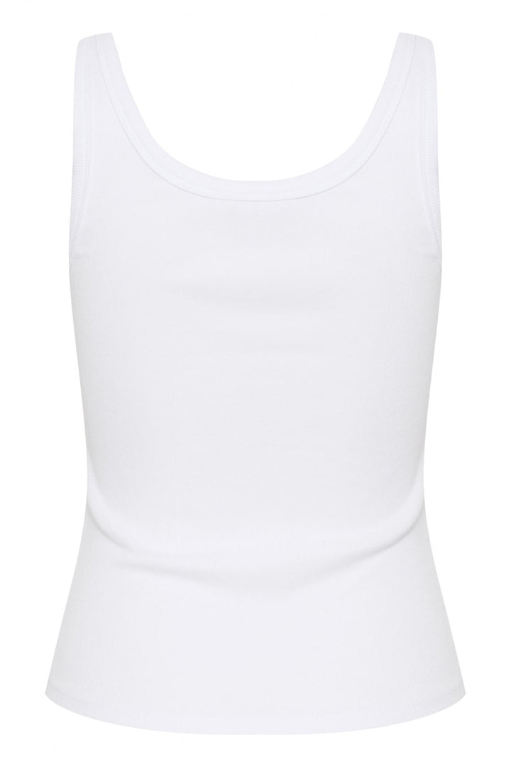 Drew Logo Top 2.0  Bright White