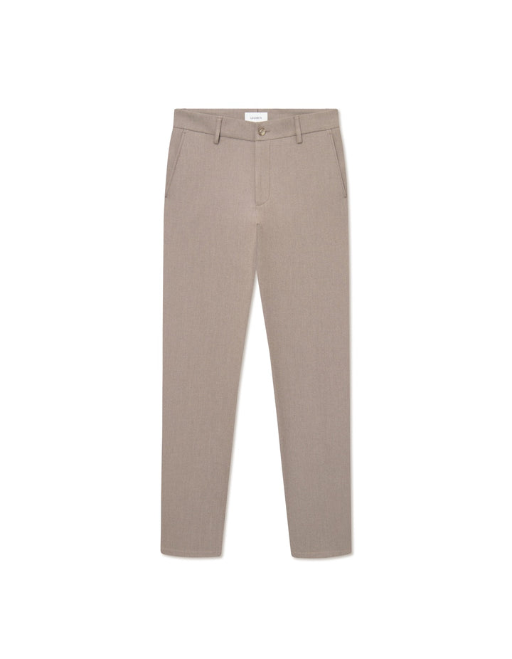 Como Reg Suit Pants  Walnut Melange