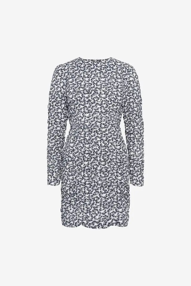 Alessia Dress  Navy Rosehip Print