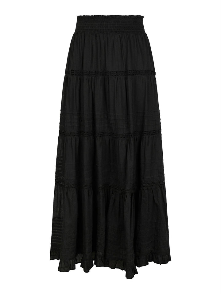 Felicia S Voile Skirt  Black