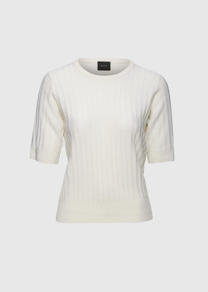 Molly Wool Cash Knit  White