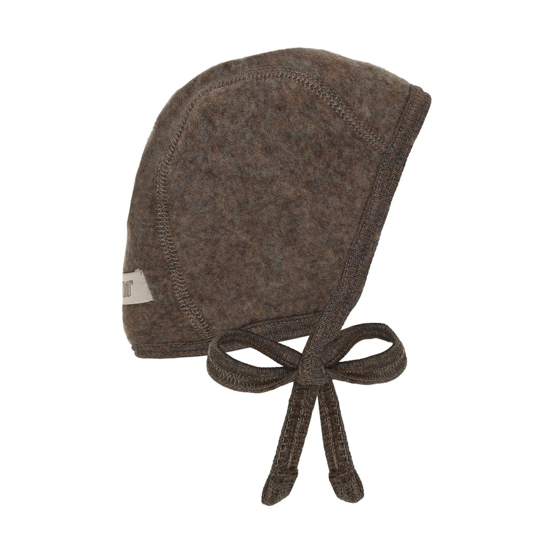 Bonnet Wool Fleece  Brown Melange