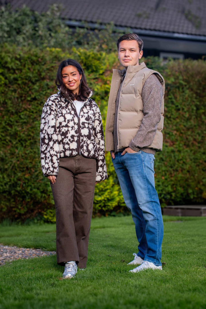 Rype Fleece Jacket  Brown Mix
