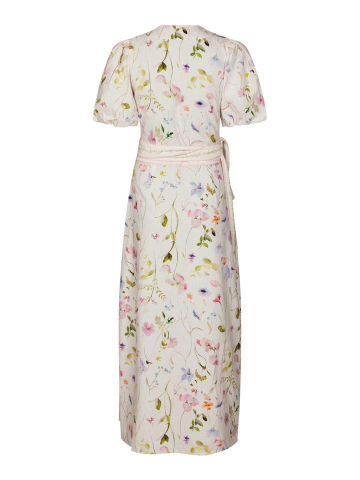 Clarine Flower Dress  Off White