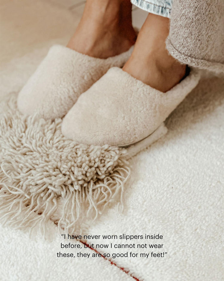 Viba Roma Shearling  Natural White