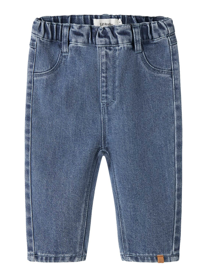 Obello Baggy Jeans  Mørkeblå