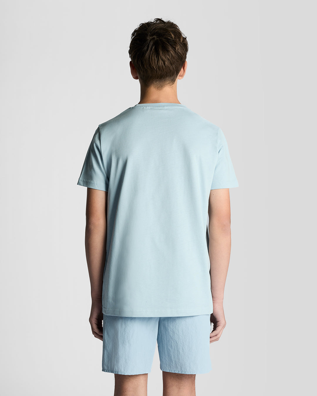 Plain T-shirt  Opal Blue