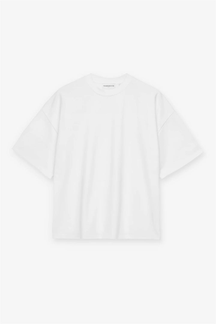 Cropped Boxy  Optic White