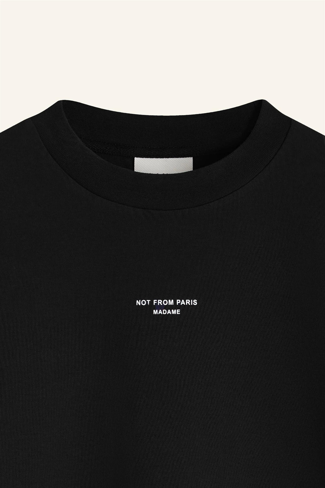 Le T-Shirt Slogan Classique  Black