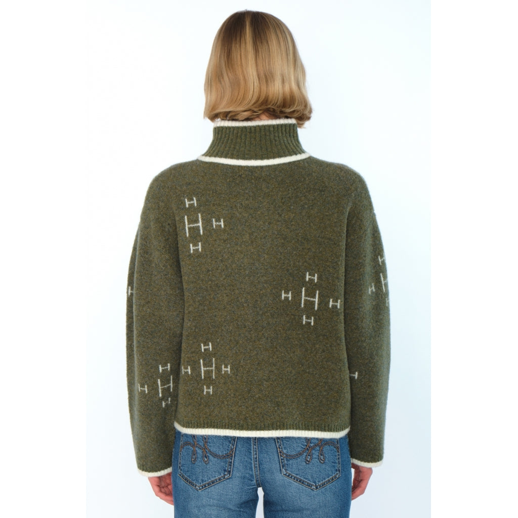 IBEN Zip Jacket  Winter Moss