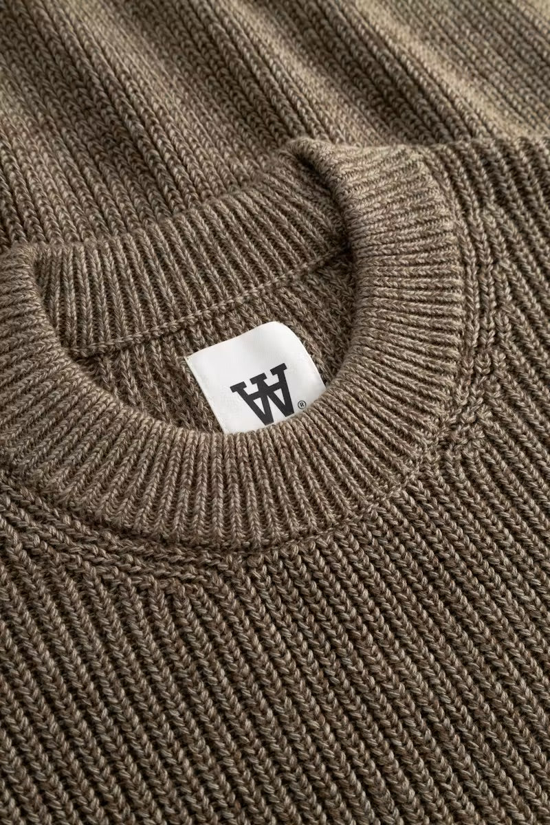 WWHALUM CREW NECK  Desert Palm Mel