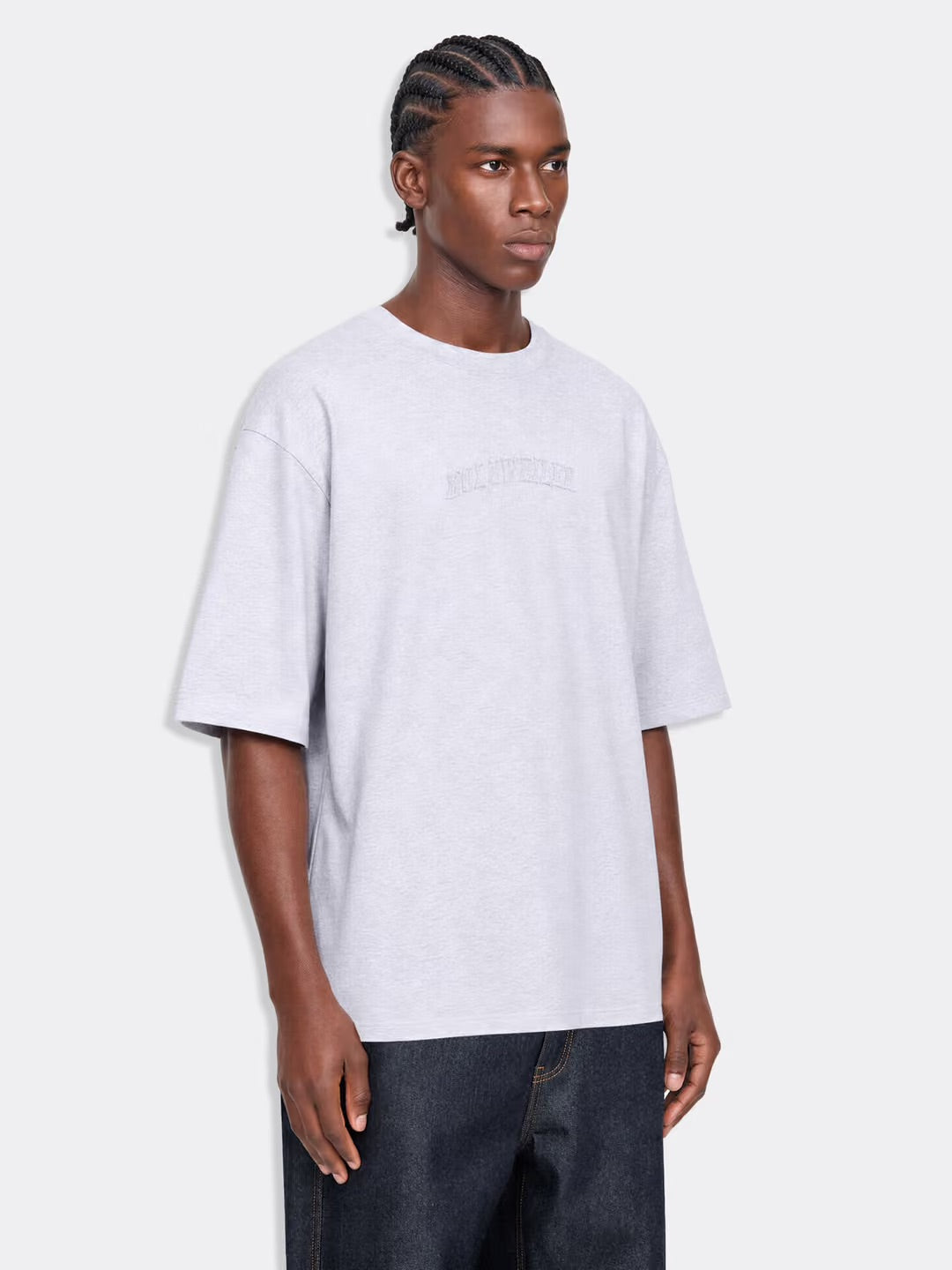 Ranger College Tee  Lt. Grey Mix