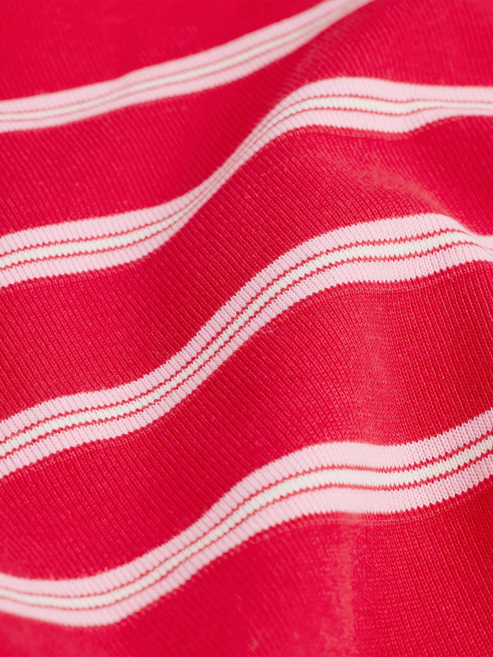 Sunny Polo  Red Stripe