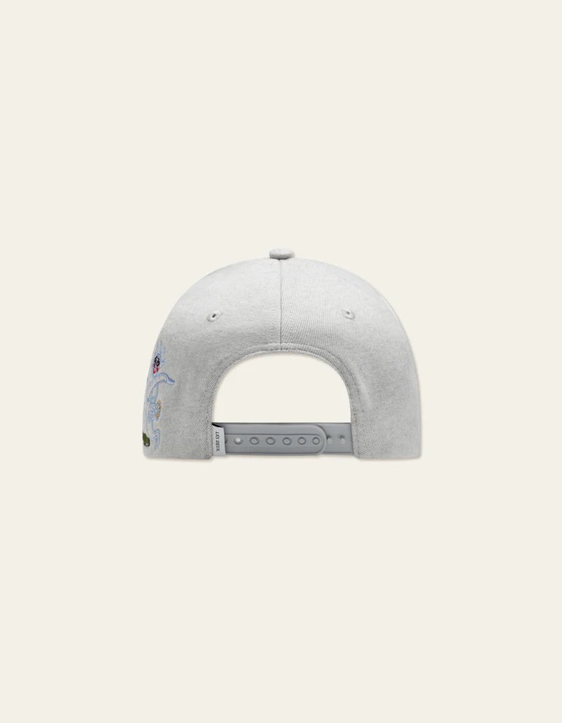 Luca Baseball Cap  Snow Melange