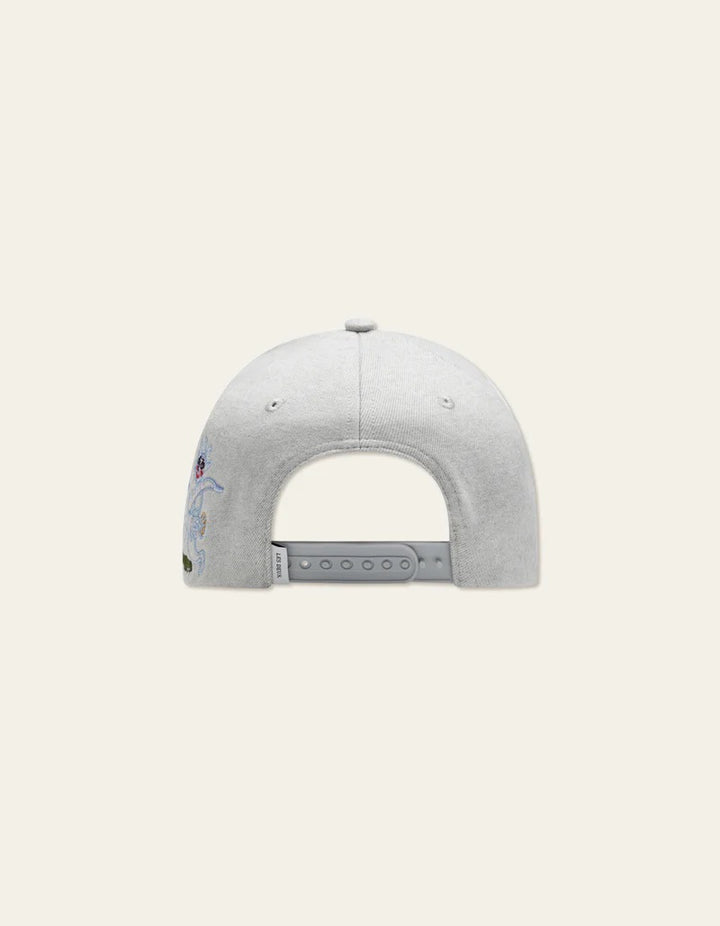 Luca Baseball Cap  Snow Melange