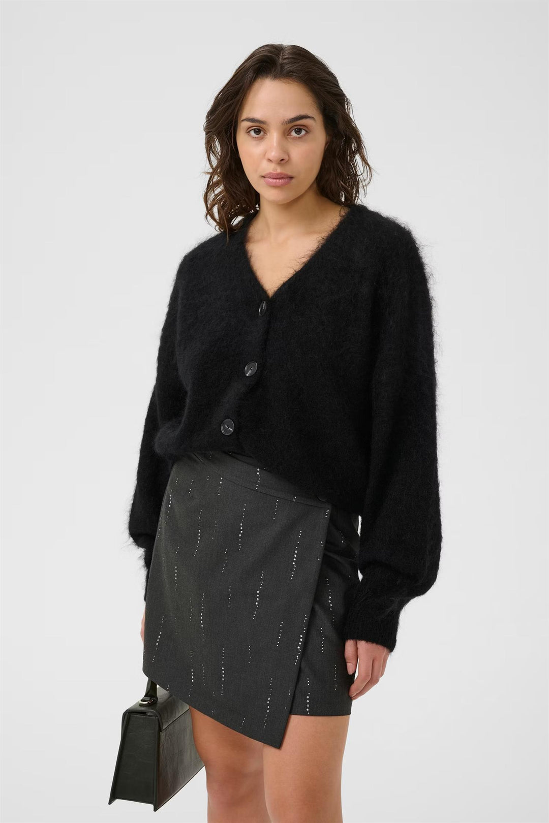 GZDEBBIE CARDIGAN  Black