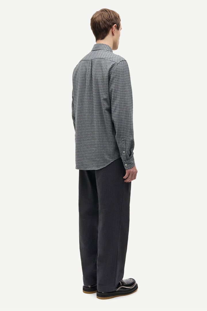 Saliam Nj Shirt 15839  Grey Mel. Ch.