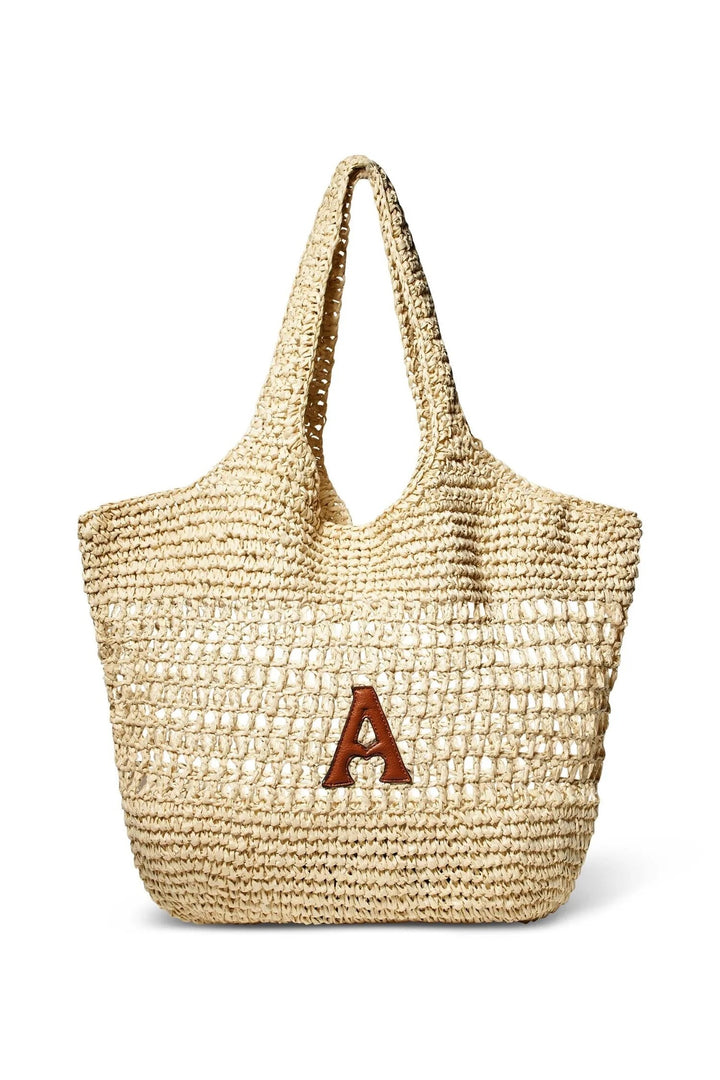 Raffia Tote  Ecru