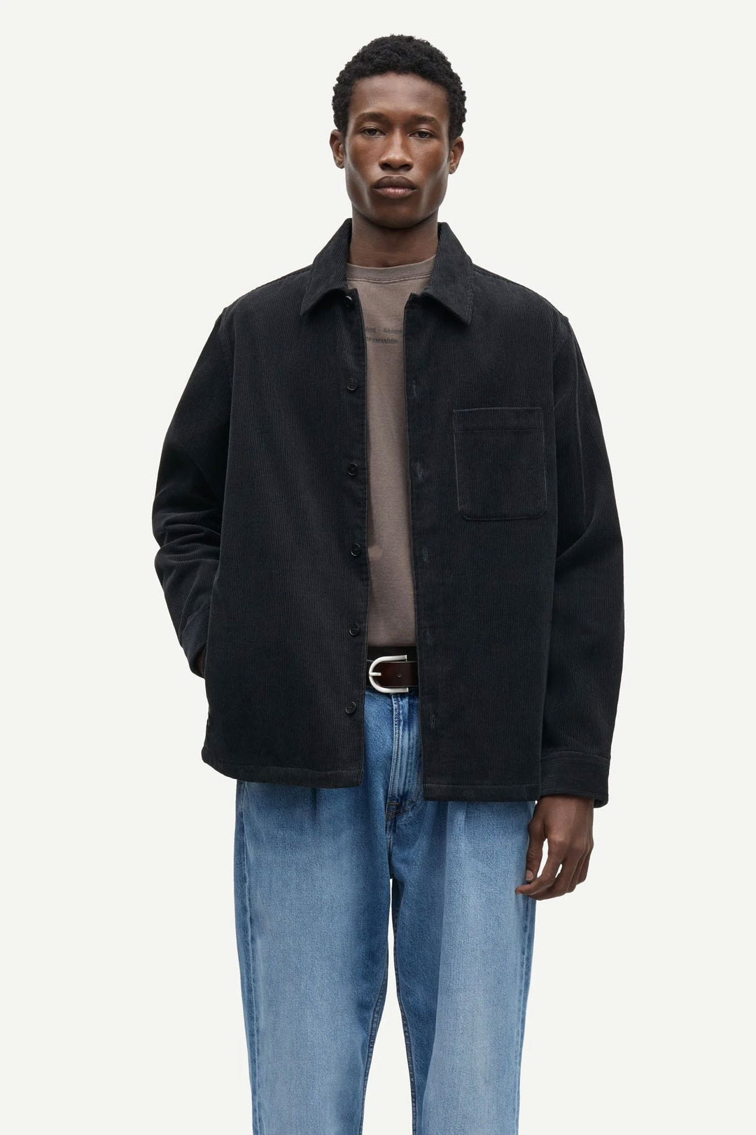 Sadamon Js Overshirt 14934 Black