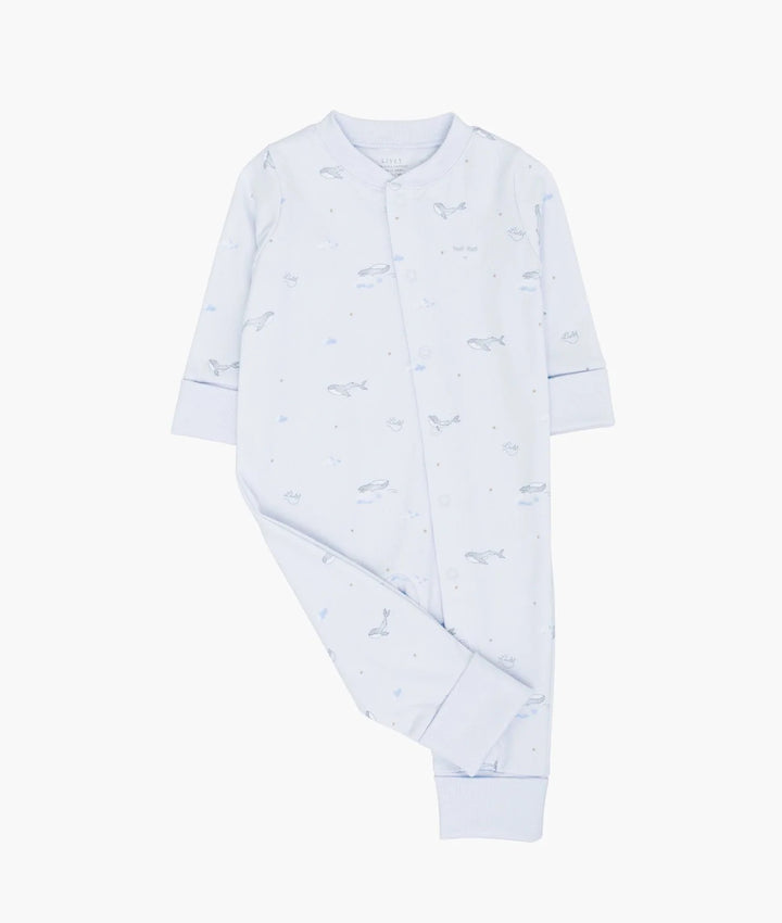 Whales Overall Blue