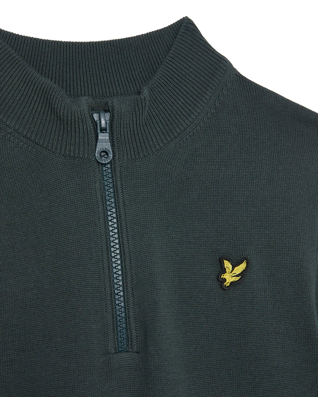 1/4 Zip Jumper  Argyle Teal