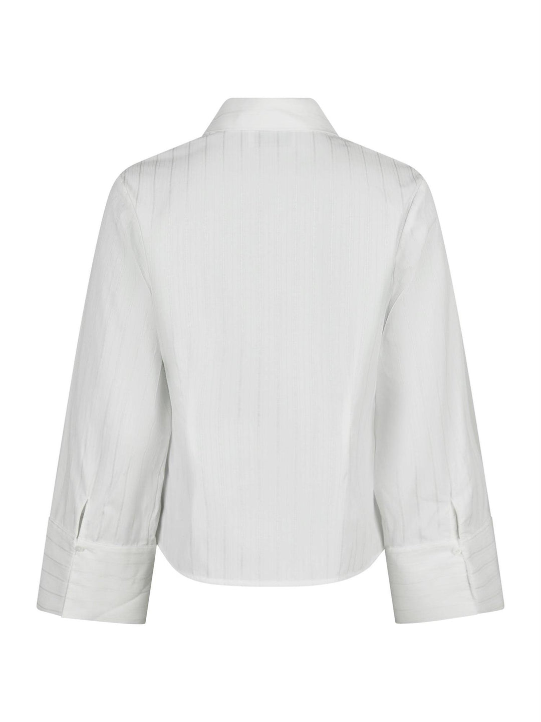 Rosa solid shirt  White