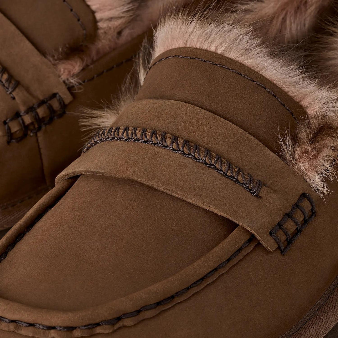 W Ellis Nubuck  Dark Chestnut