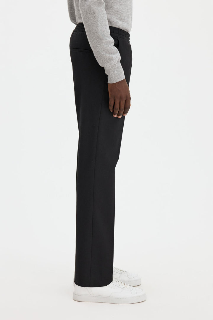 theo trousers  Black