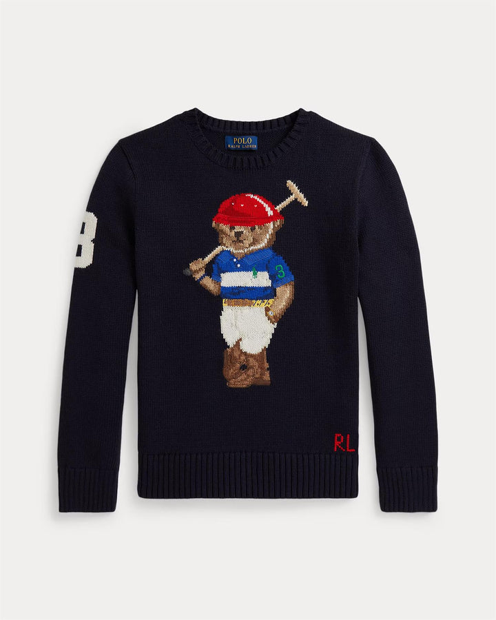 BEAR CN SWTR-TOPS-SWEATER  Navy
