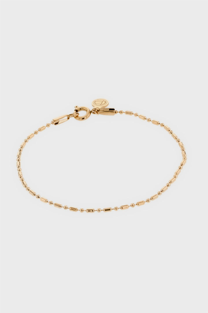 The Bead Bracelet  Gold