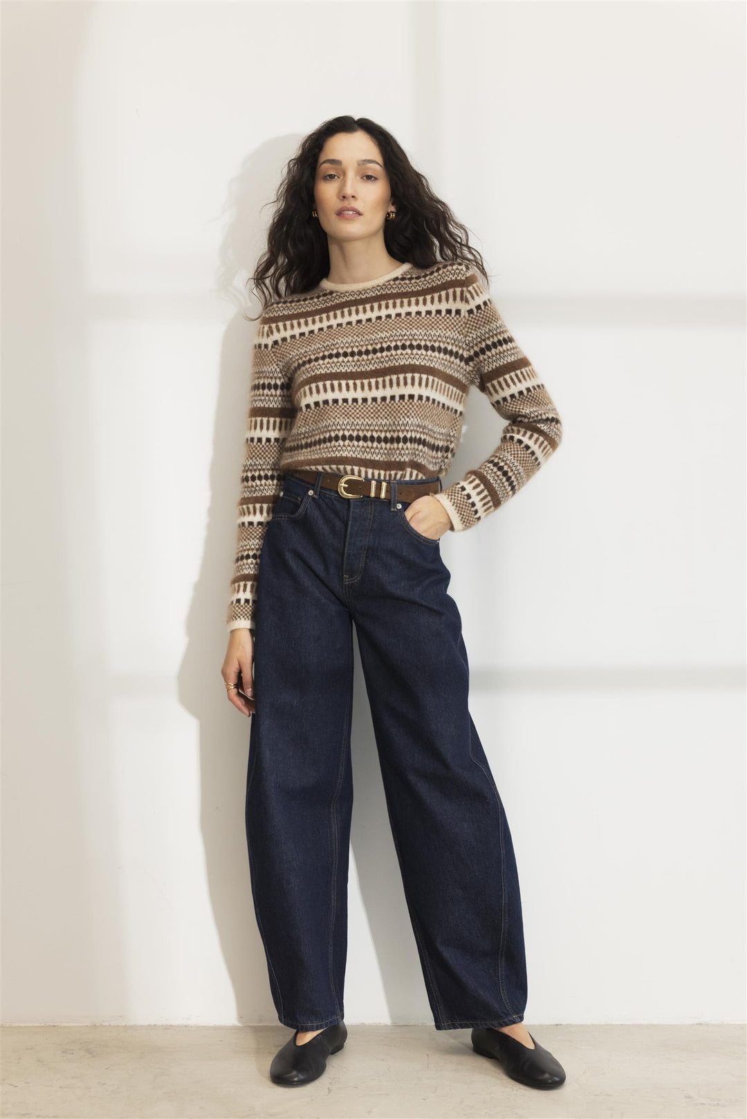 Lumi Knit  Dark Brown