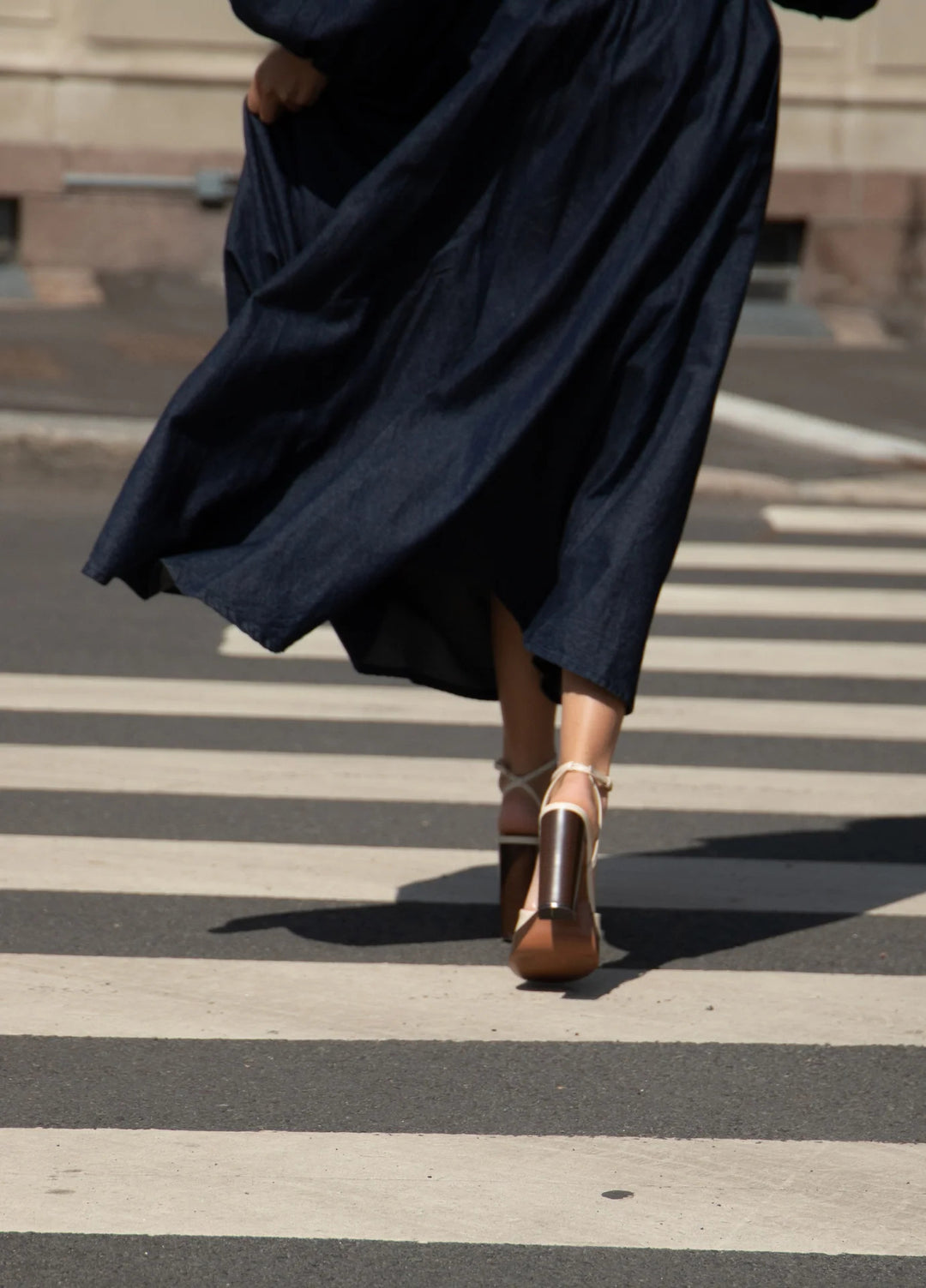 Astrid Skirt  Dark Denim