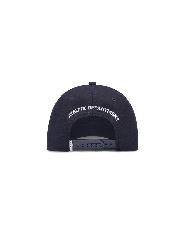 Les Deux Wool Baseball Cap  Dark Navy