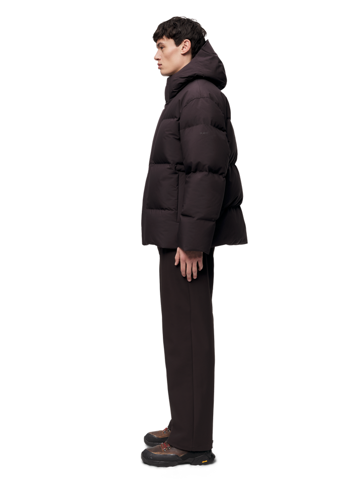 Grotli down jacket  Brown Soil