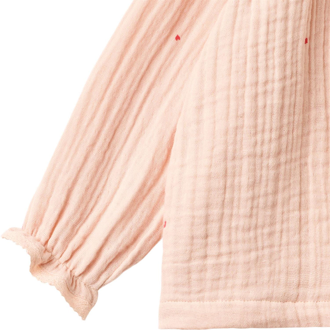 Blouse Merle  Powder Hearts