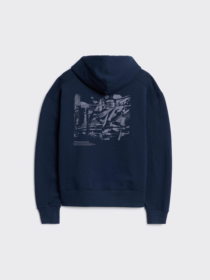 National Hoodie  Navy