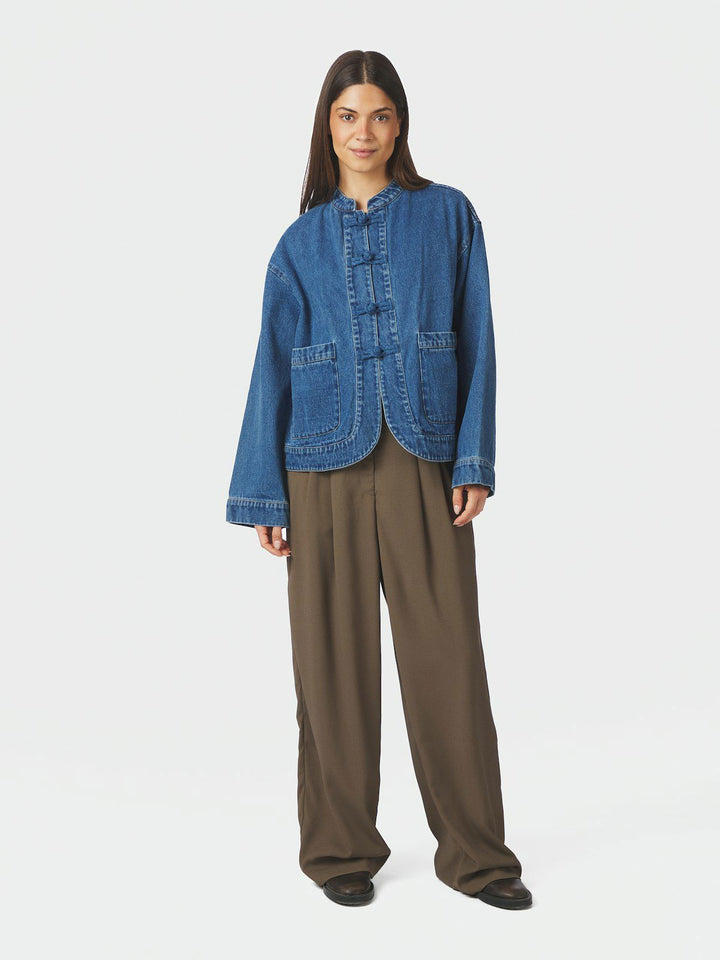 Caline Denim Jacket  Blue Denim