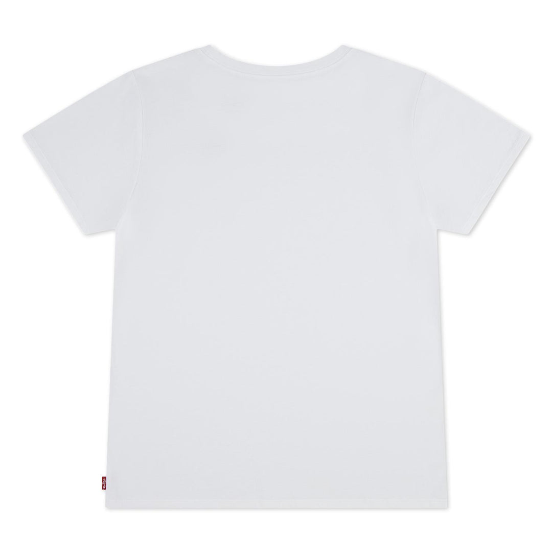 BATWING CHEST HIT TEE  White