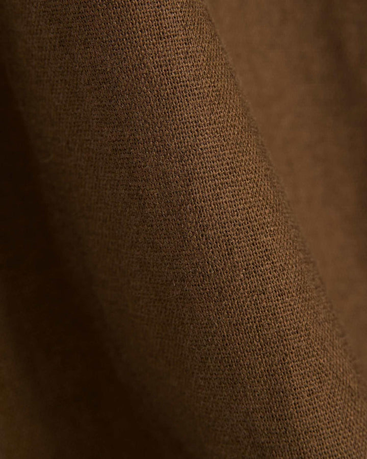Tide Linen Pants  Chestnut Brown