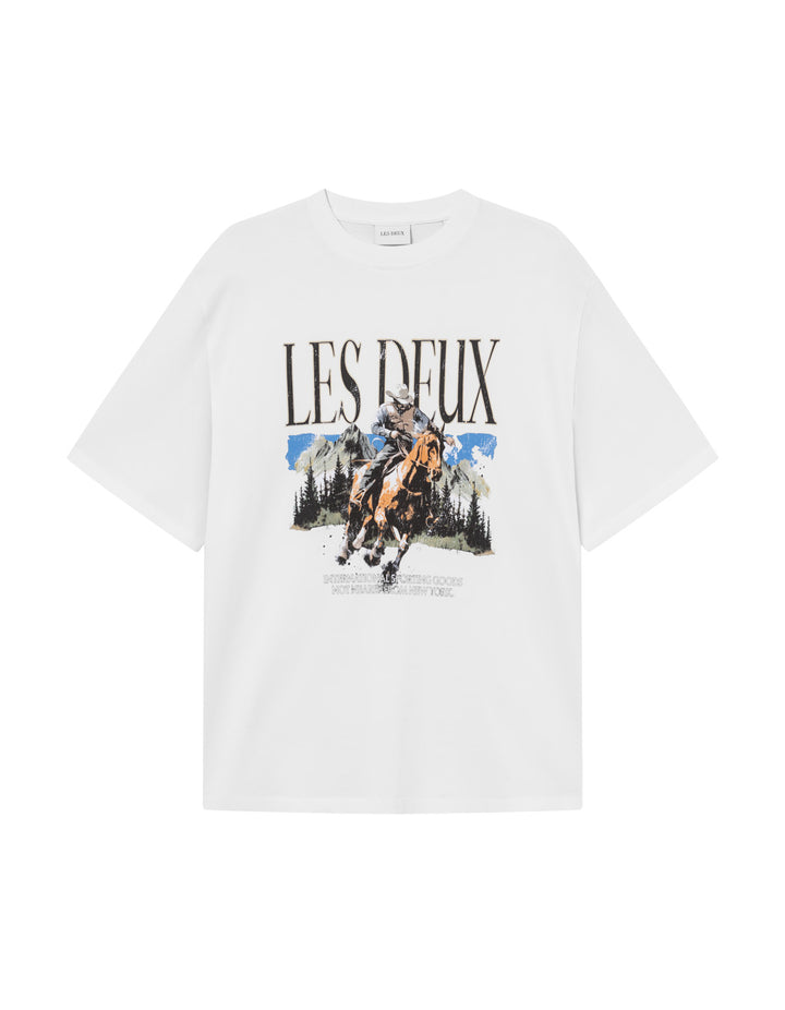 Cole Cowboy T-Shirt  White