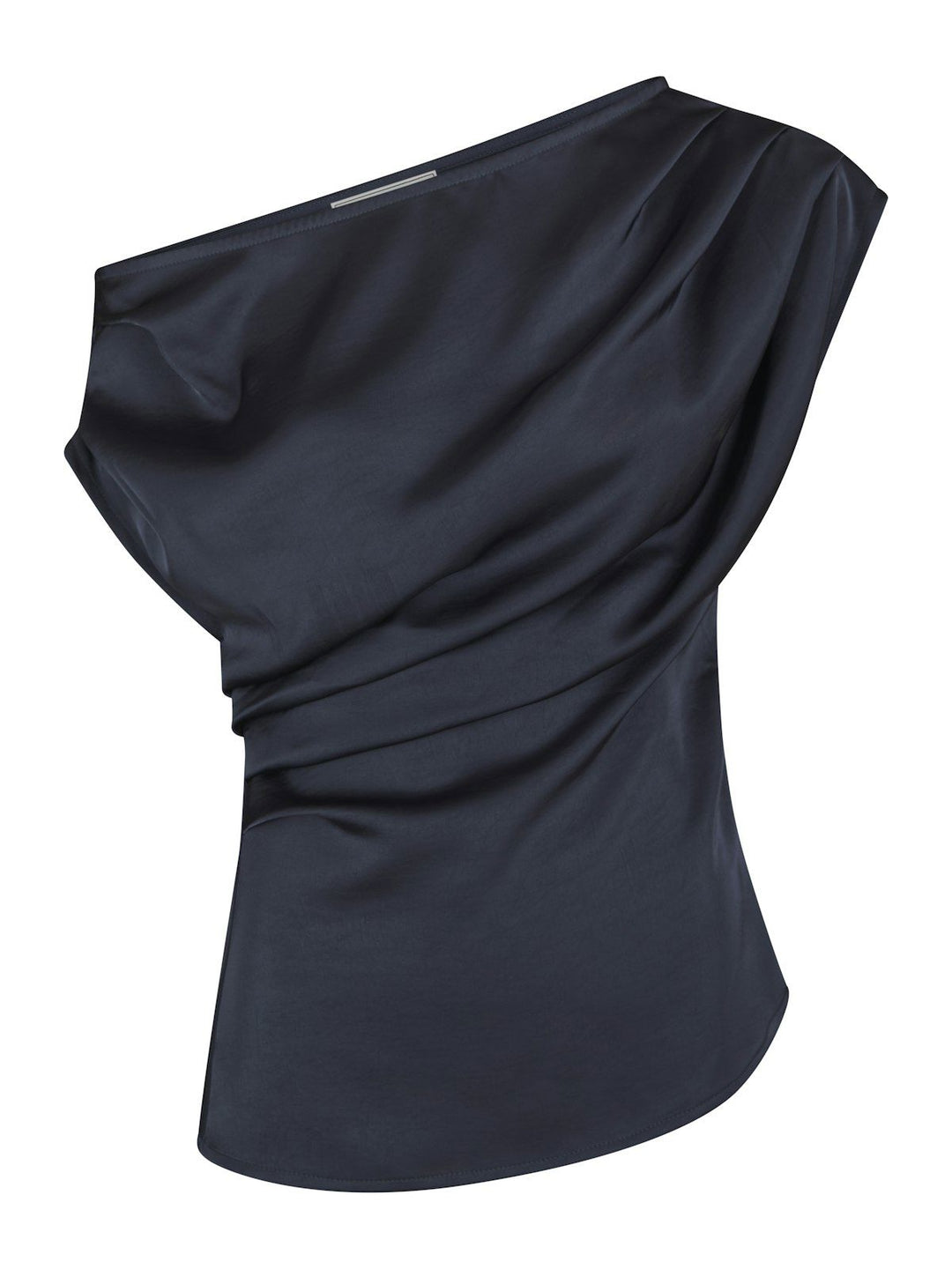 Mabelle Heavy Sateen Top Midnight Blue