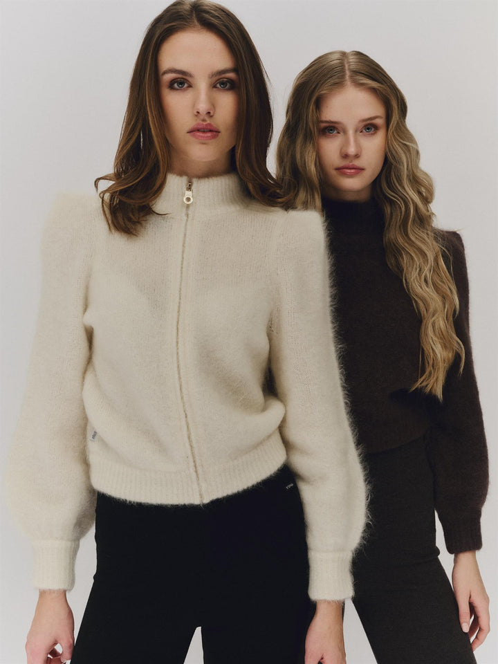 Venja Chunky Sweater  Bright White