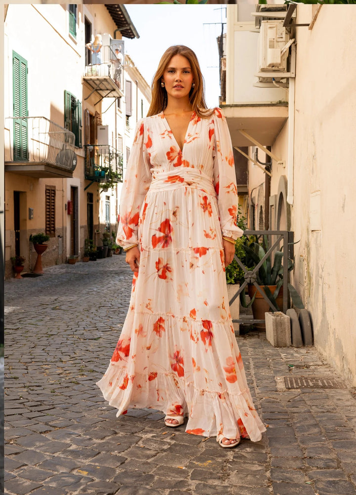 Noor Maxi Dress Rose Bloom  Rose Bloom