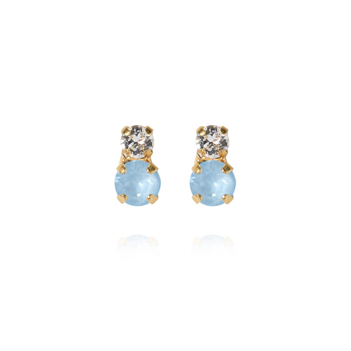 LEAH EARRINGS GOLD Sky Combo
