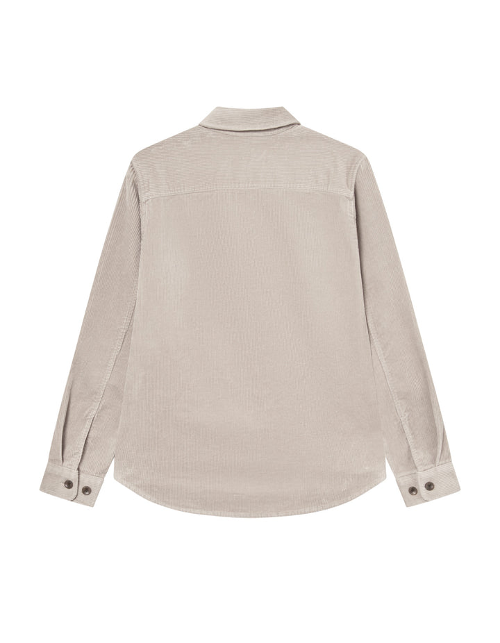 Kody Corduroy Overshirt  Light Sand