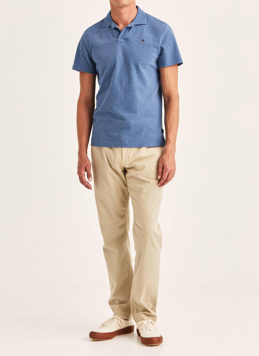 Dylan Piqué Shirt  Blue