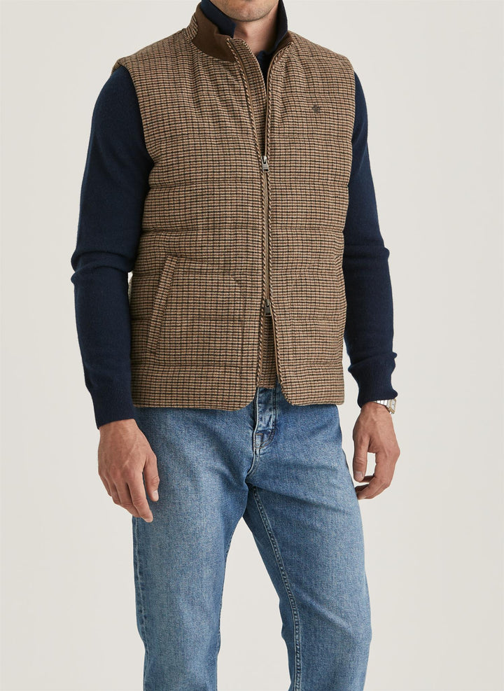 Welsh Vest  Brown