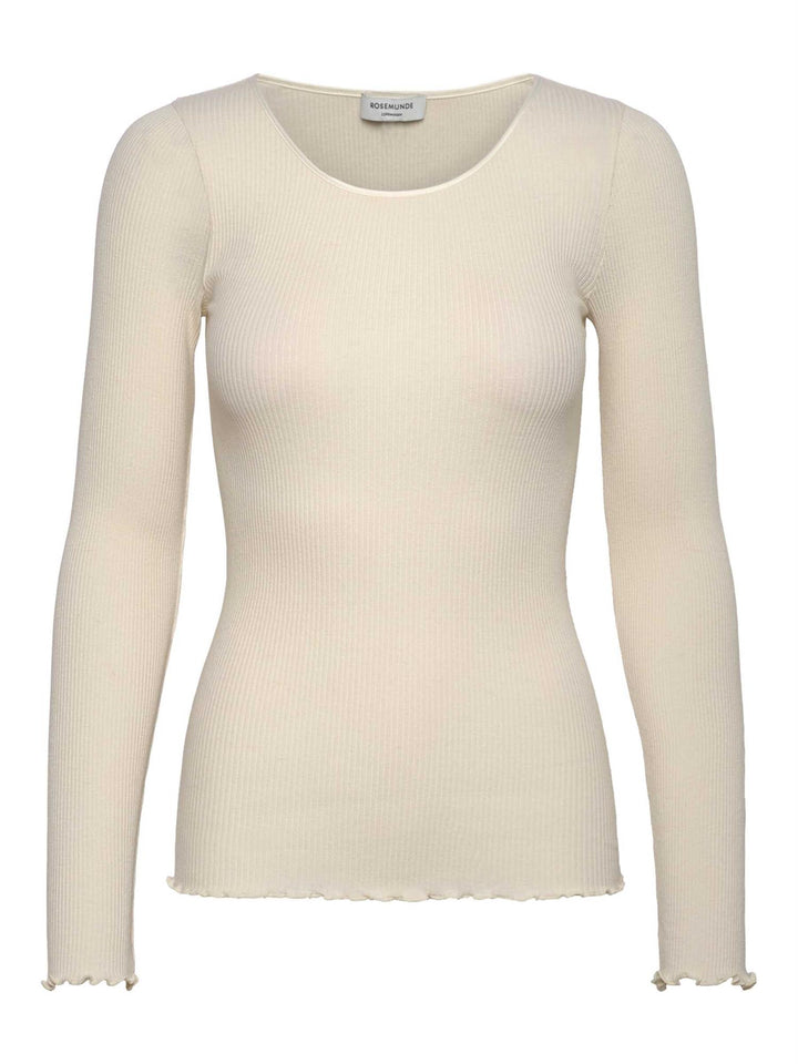 RWMiao LS O-neck Regular T-shirt  New White