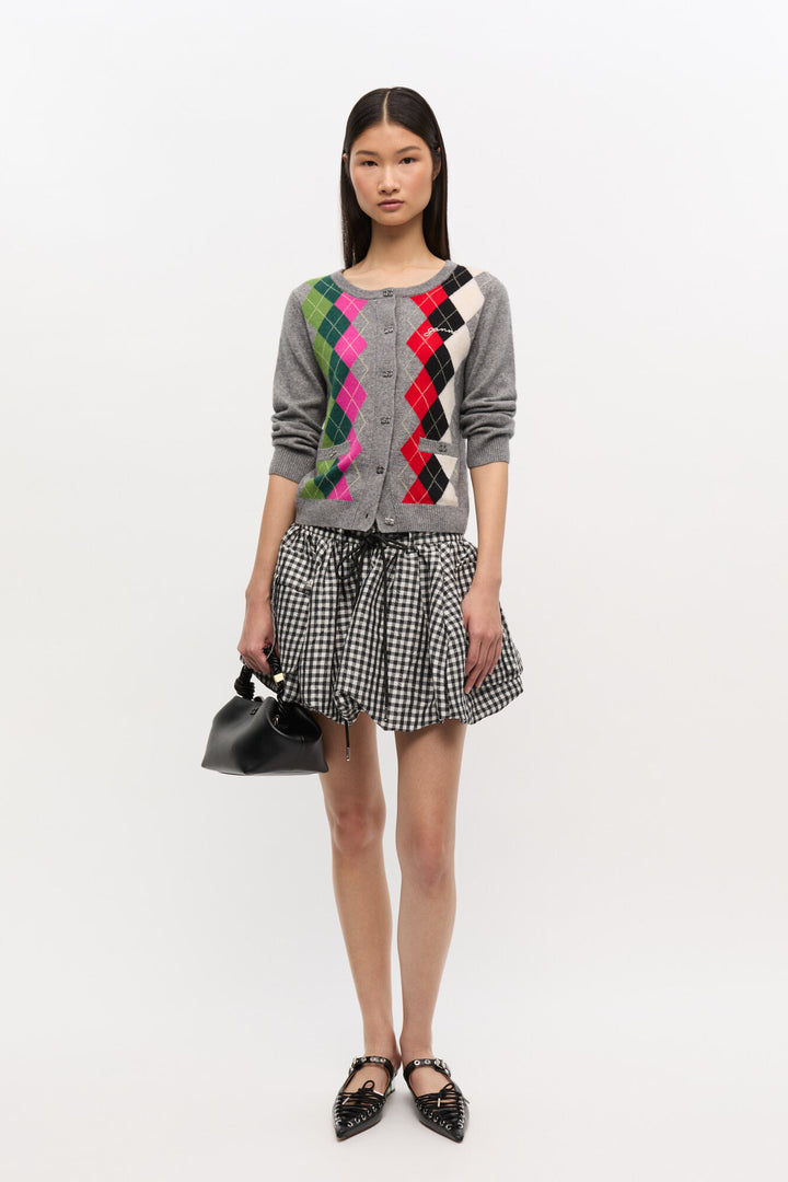 Cashmere Wool Mix Cardigan  Paloma Melange