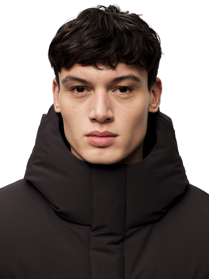 Grotli down jacket  Brown Soil